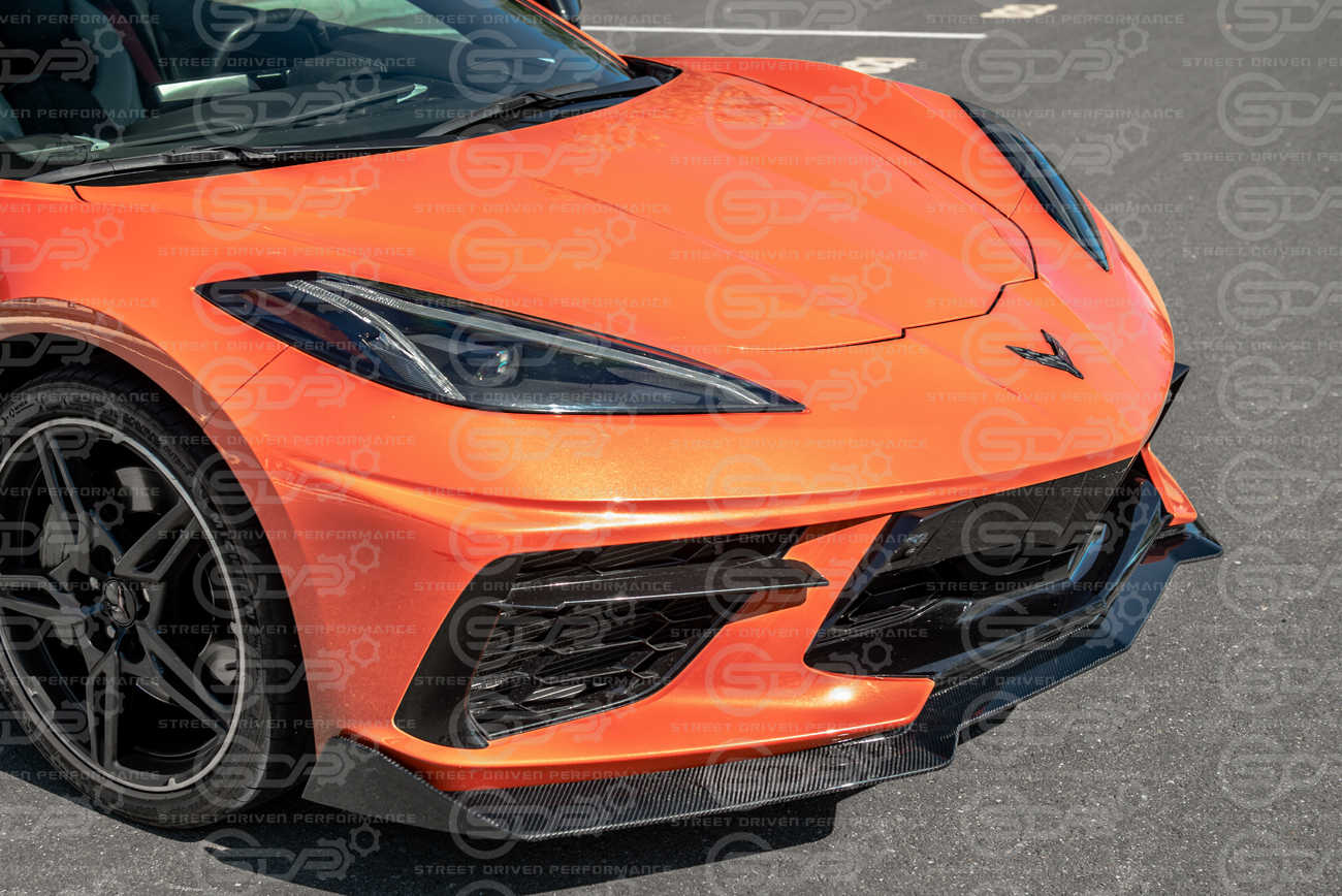 2020+ C8 Corvette Stingray & Z51 | "5VM Style" Splitter Lip Ground Effects